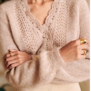 Sezane angelie cardigan